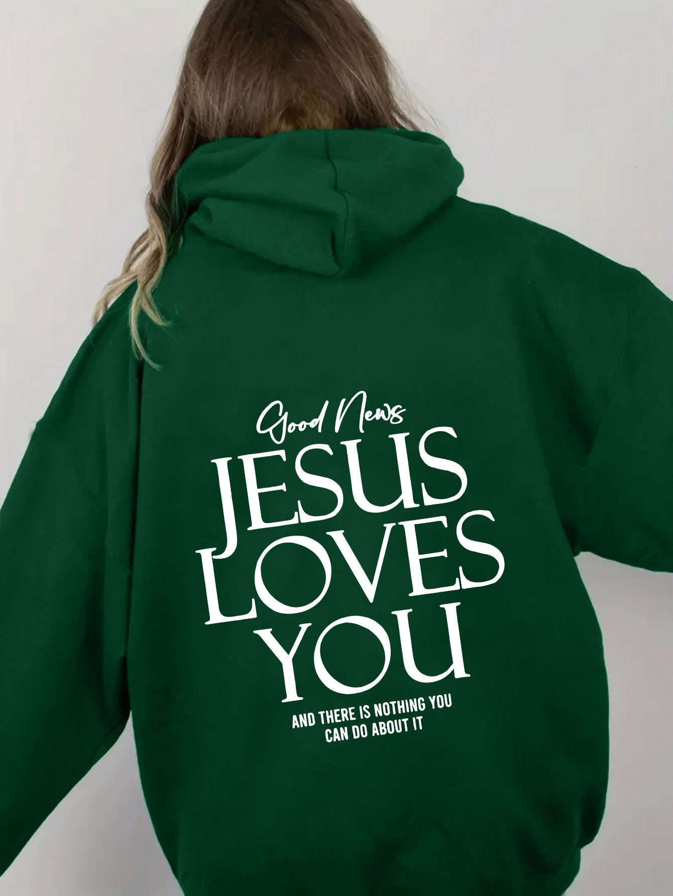 Jesus Loves You Hoodie Sweatshirt Pullover