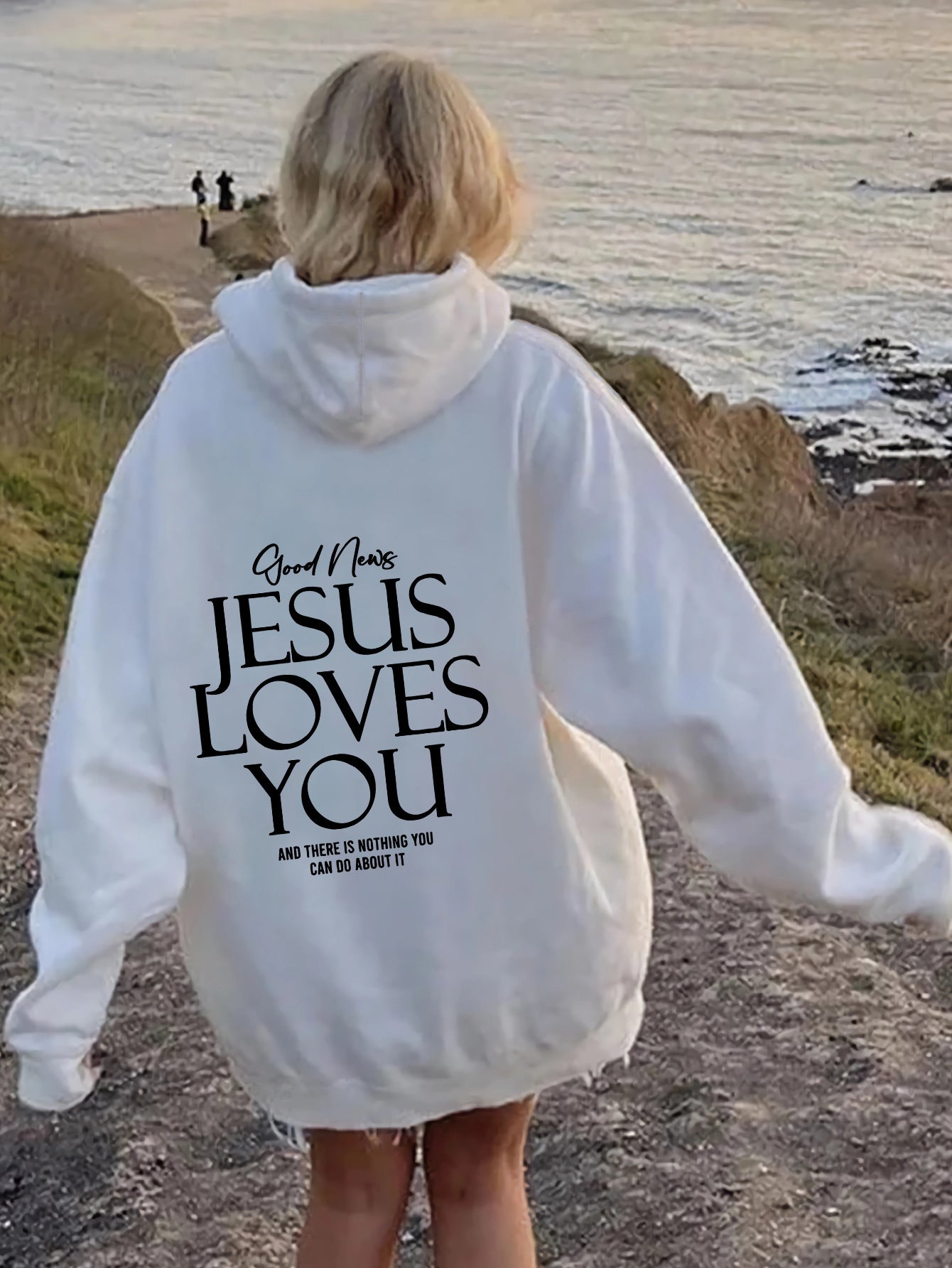 Jesus Loves You Hoodie Sweatshirt Pullover