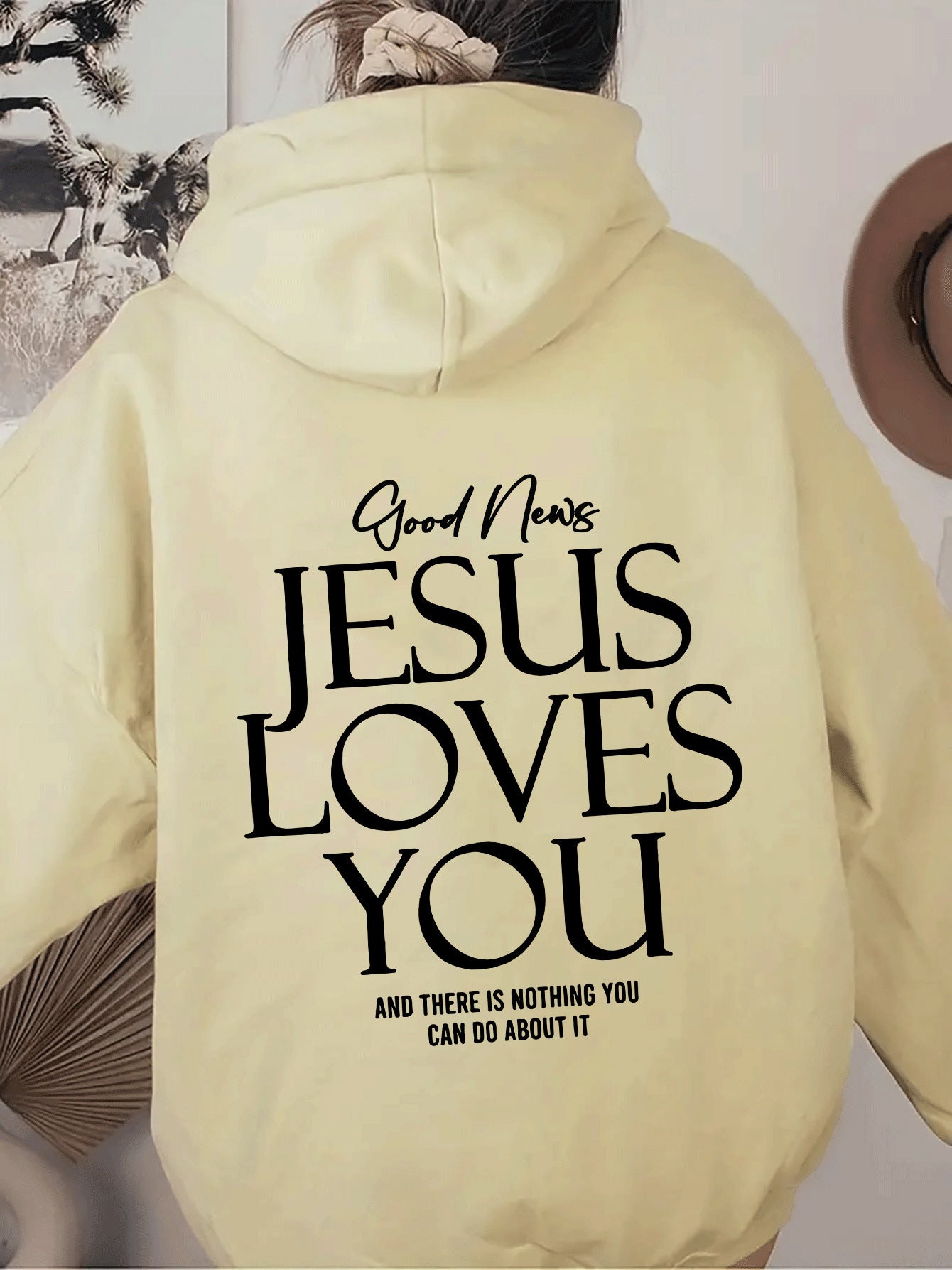 Jesus Loves You Hoodie Sweatshirt Pullover