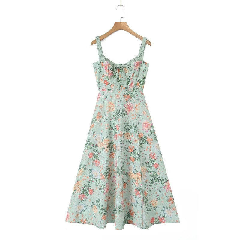 Francesca Women\'s French A-Line Midi Sling Dress – Shop Irie Girl