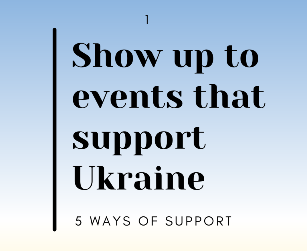 5 Ways to help Ukraine