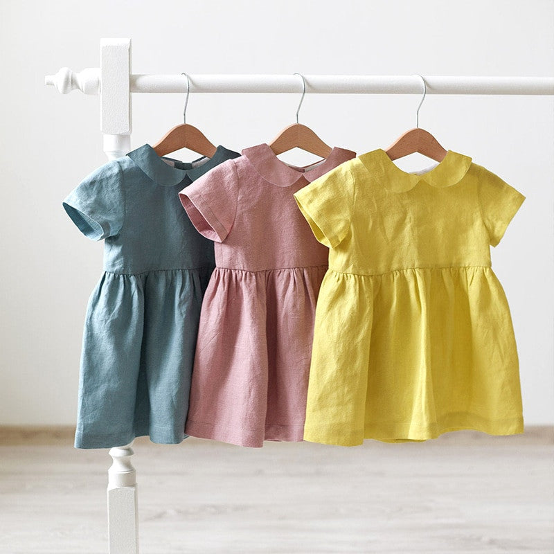 Abigail Cotton Linen Baby Doll