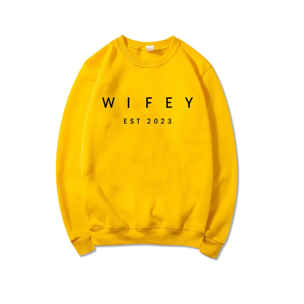 Wifey EST 2023 Sweatshirt