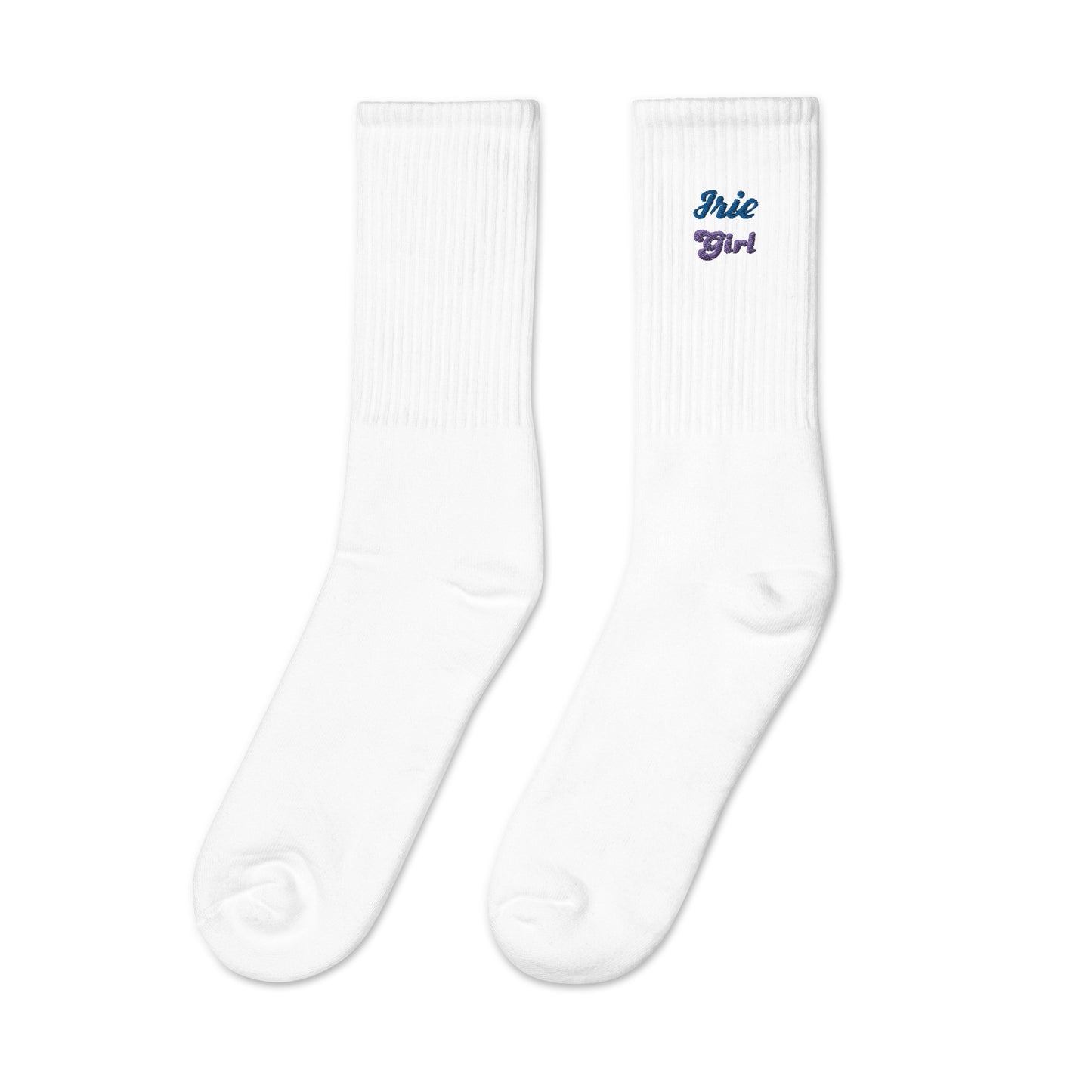 Irie Girl Embroidered socks