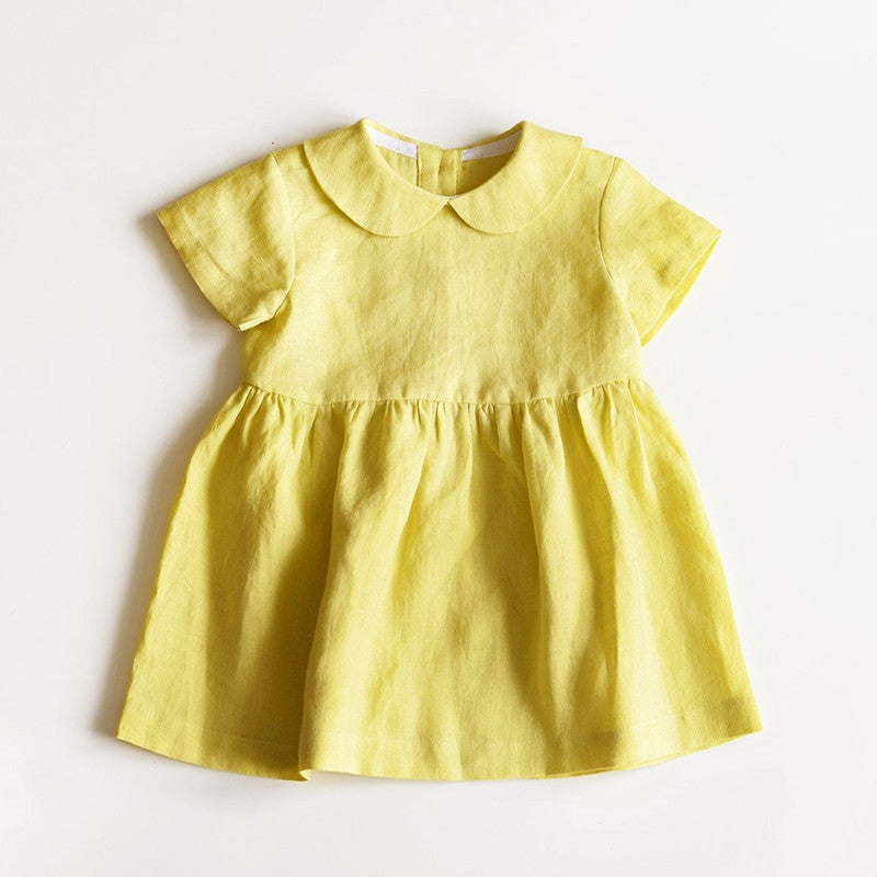 Abigail Cotton Linen Baby Doll