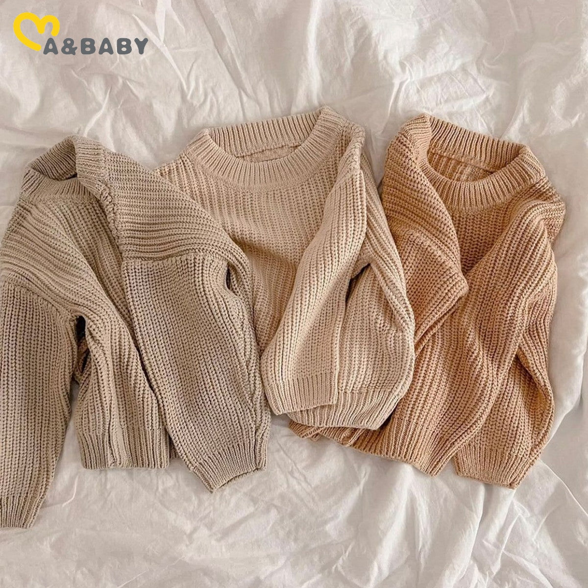 Knit Warm Thick Sweaters for Baby & Toddlers