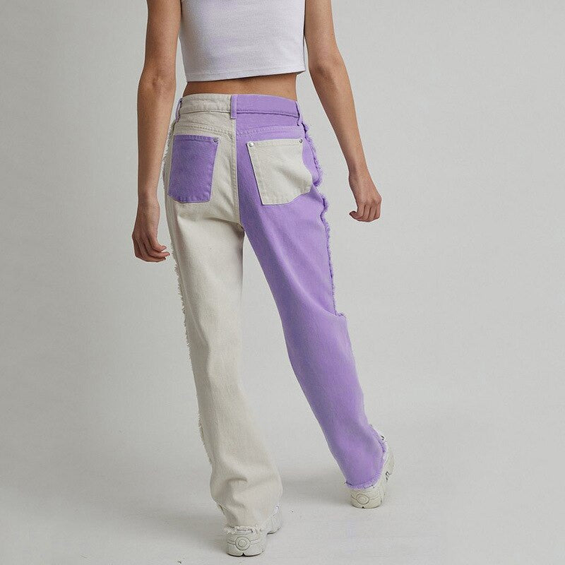 Two-Faced Denim Jeans