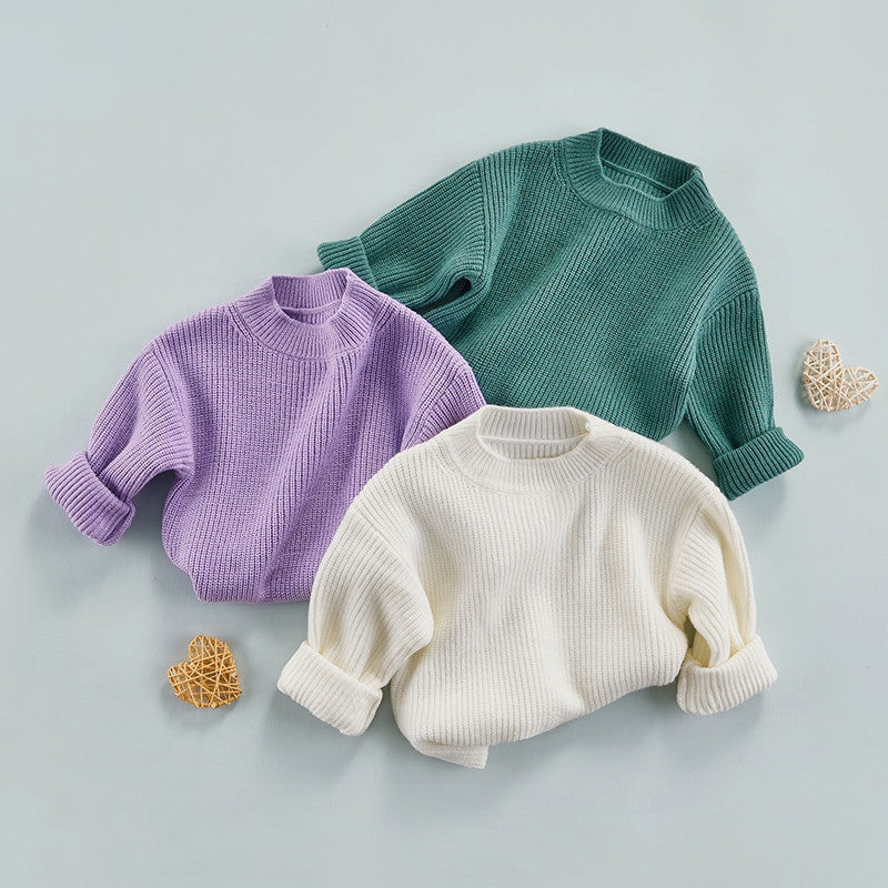 Knit Warm Thick Sweaters for Baby & Toddlers