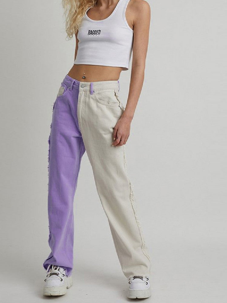 Two-Faced Denim Jeans