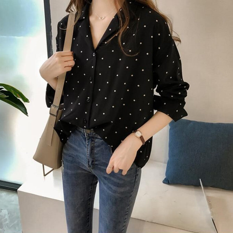 Polka Dot Blouse