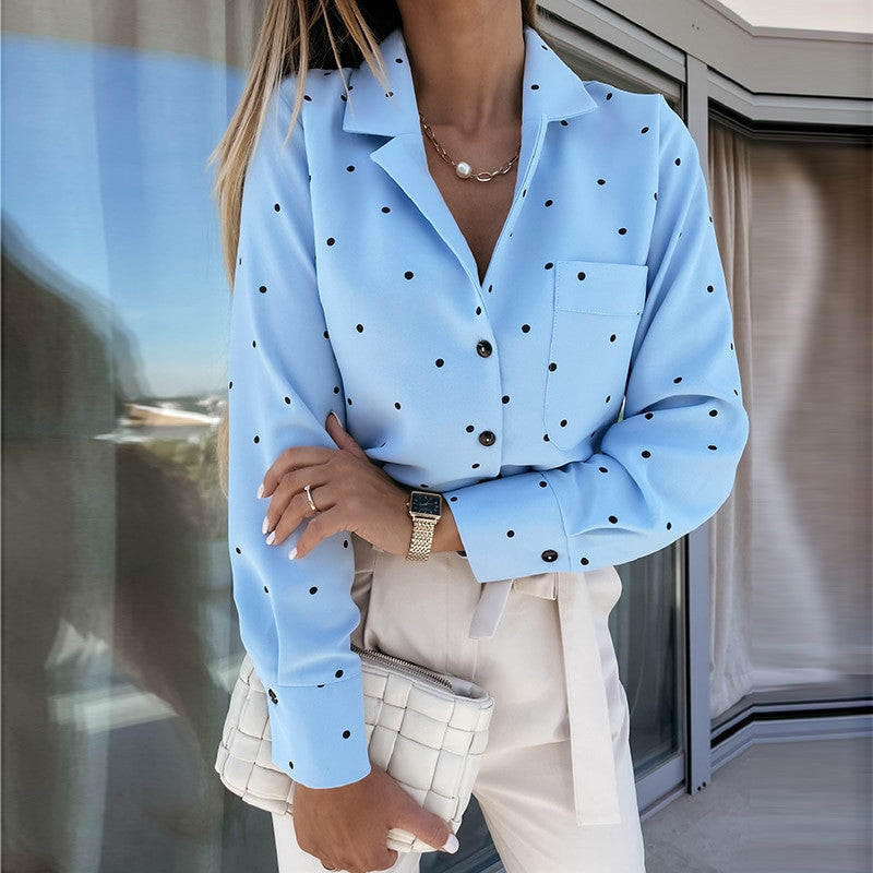 Polka Dot Blouse