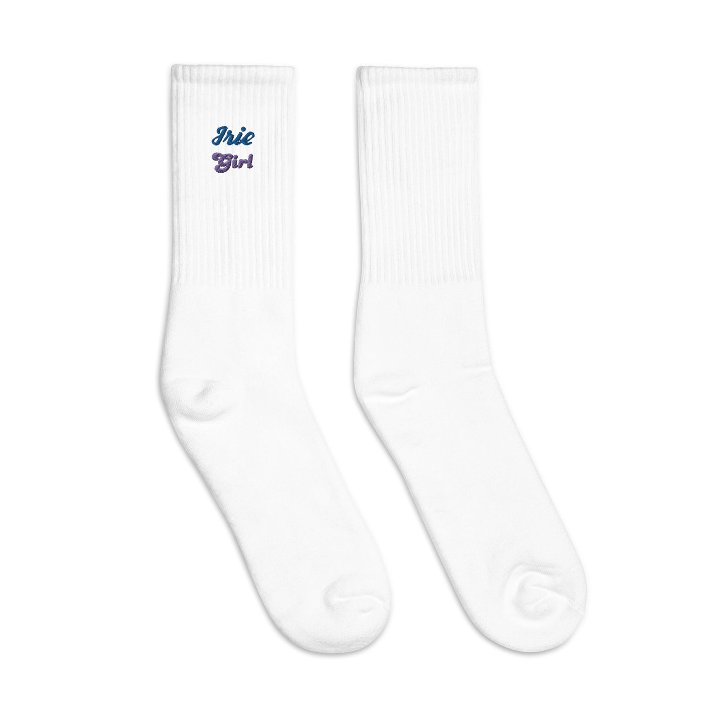 Irie Girl Embroidered socks