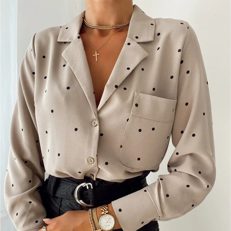 Polka Dot Blouse