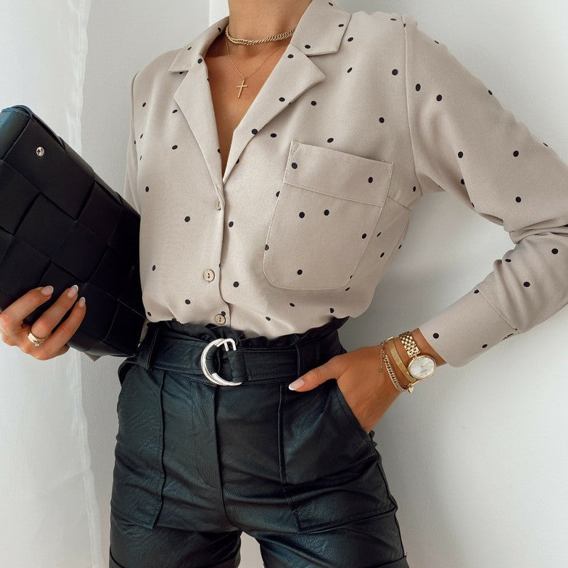 Polka Dot Blouse