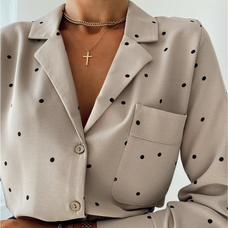 Polka Dot Blouse