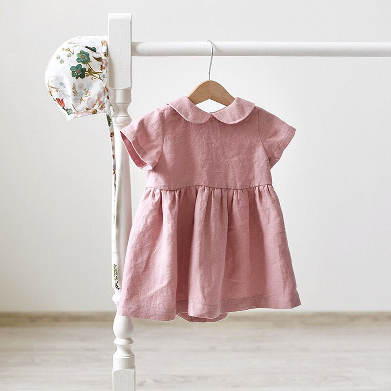 Abigail Cotton Linen Baby Doll