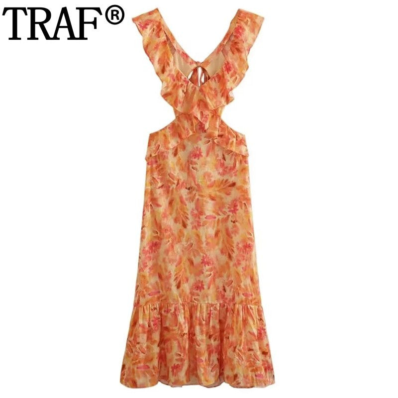 South Beach Women's Ruffle Dress