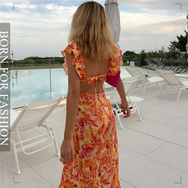 South Beach Women's Ruffle Dress